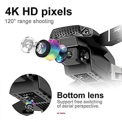 Drone with 4k Camera Foldable 1080P HD Drone with FPV Live Video