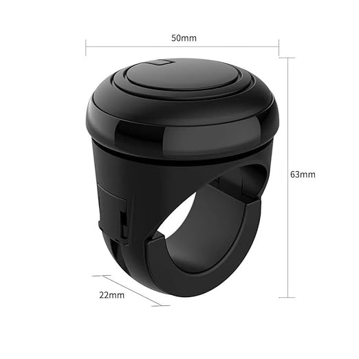 Car Accessories Steering Wheel Spinner Metal Car Power Handle Spinner Steering Wheel Knob for All Vehicles Universal Driving Helper Booster