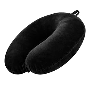 Neck Rest Pillow for Neck Support, Travel Pillow for Resting in Flight, Car, Train and Bus