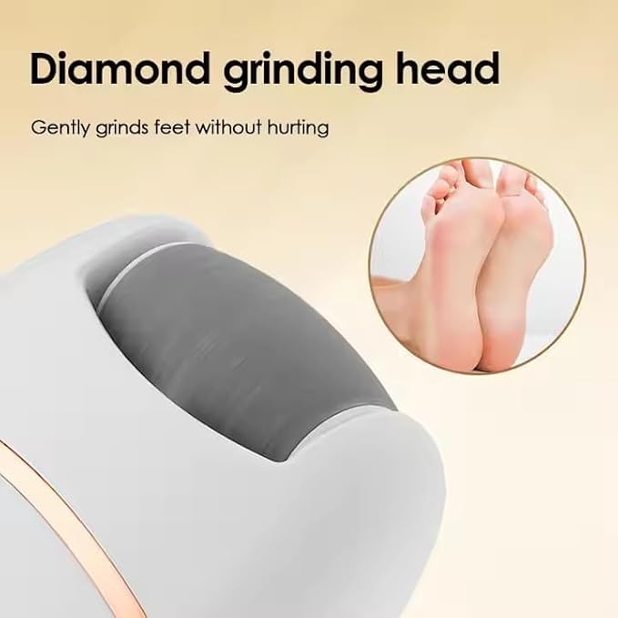 Electric Callus Remover for Feet – Rechargeable Foot Scrubber for Dead Skin & Cracked Heels