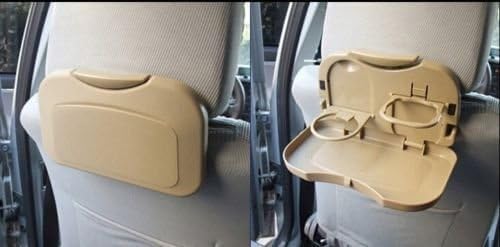 Car Back Seat Dining Tray Stand Car Back Seat Cup Table Tray Holder | Foldable Car Back Seat Dining Tray Stand Holder for Traveling (1Pcs)
