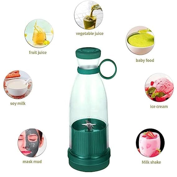 Portable Mini Juicer Blender USB Juice Maker Mixer Bottle Mini Blender Grinder Mixer