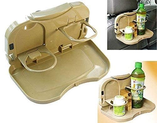 Car Back Seat Dining Tray Stand Car Back Seat Cup Table Tray Holder | Foldable Car Back Seat Dining Tray Stand Holder for Traveling (1Pcs)