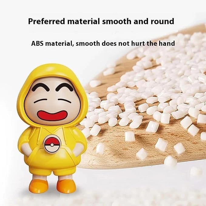 Shinchan Face Changing Keychain | Cartoon Shinchan ABS Key Holder