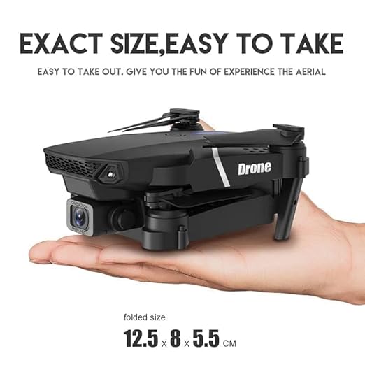 Drone with 4k Camera Foldable 1080P HD Drone with FPV Live Video