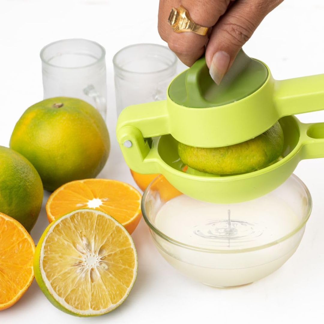 Lemon Squeezer, Manual Squeeze and Twist Hand Juicer Machine For Lemon, Orange, Citrus, Fruits