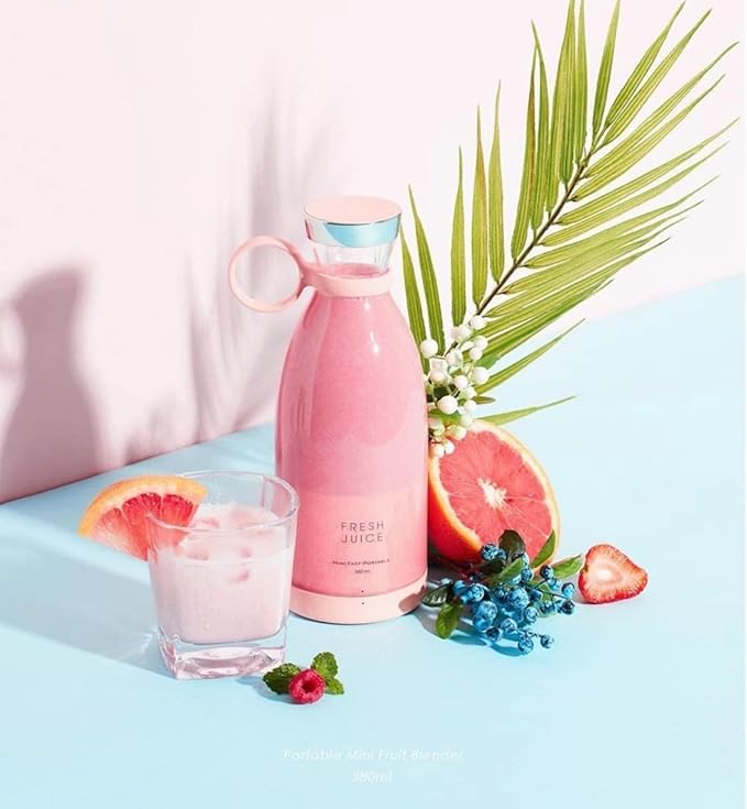Portable Mini Juicer Blender USB Juice Maker Mixer Bottle Mini Blender Grinder Mixer