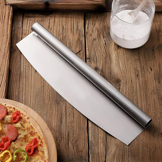 Professional 9.5 Inch Stainless Steel Pizza Cutter