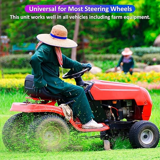 Car Accessories Steering Wheel Spinner Metal Car Power Handle Spinner Steering Wheel Knob for All Vehicles Universal Driving Helper Booster