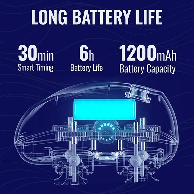 Electric Head,Scalp Massager | Rechargeable Head Kneading Massage Machine | 3 Speed Mode