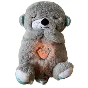 Breathing Teddy Otter Glowing Music for Baby Sensory Sleep