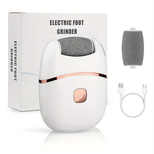Electric Callus Remover for Feet – Rechargeable Foot Scrubber for Dead Skin & Cracked Heels