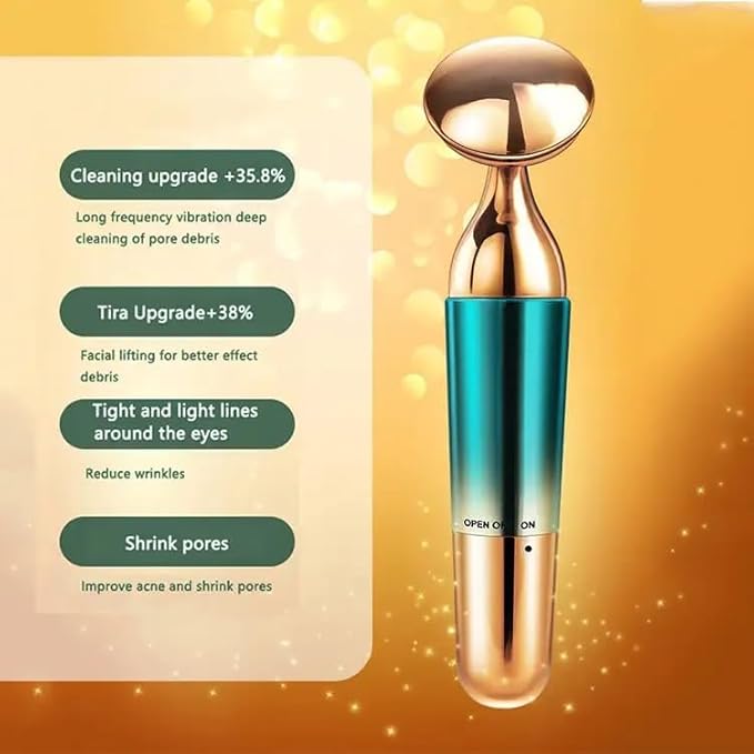 3 in 1 Electric Vibration Skin Care Face Massager For Glowing Skin