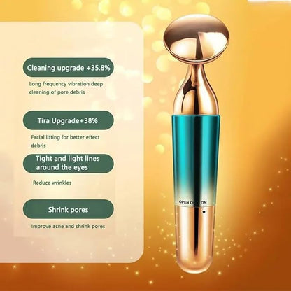3 in 1 Electric Vibration Skin Care Face Massager For Glowing Skin