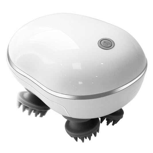 Electric Head,Scalp Massager | Rechargeable Head Kneading Massage Machine | 3 Speed Mode