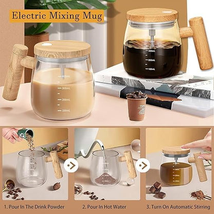 Self Stirring Mug, Electric High Speed Mixing Cup