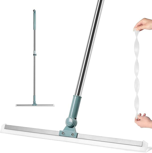 Heavy Duty Magic Broom Silicon Floor Wiper, Premium Floor Cleaning Squeegee,erfect for Bathroom and Kitchen Floors