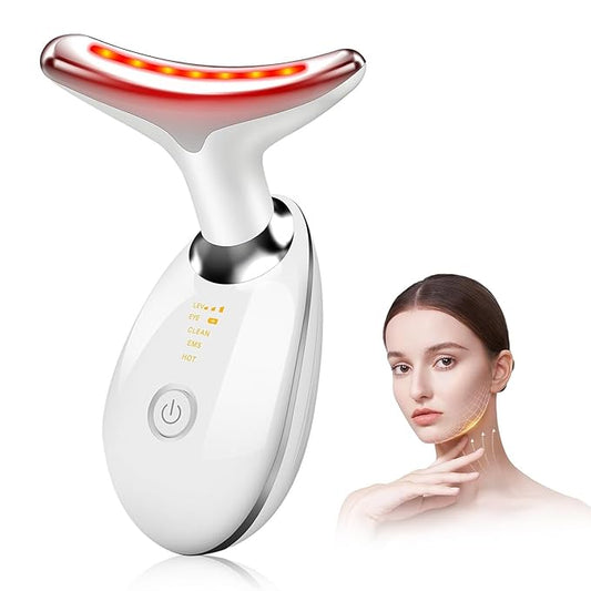 Wrinkle Remover Face Massager Slimming and Uplift Wand - Eye, Face, Neck Massage Roller, Double Chin Reducer