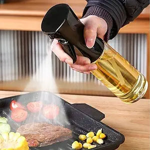 Elegant Oil Sprayer For Cooking, 200 Ml, Glass Body