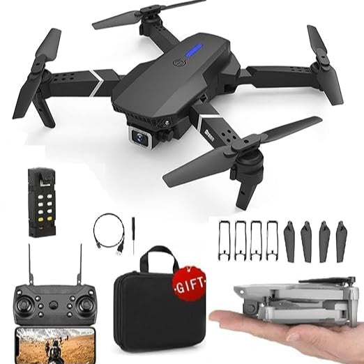 Drone with 4k Camera Foldable 1080P HD Drone with FPV Live Video