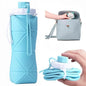 Folding Silicone Water Bottle Sports Water Bottle