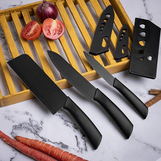 Kitchen Knife Stainless Steel 3 Pieces Professional Knife Set
